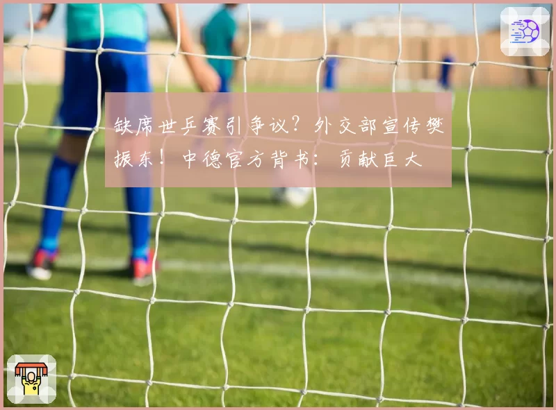 缺席世乒赛引争议？外交部宣传樊振东！中德官方背书：贡献巨大